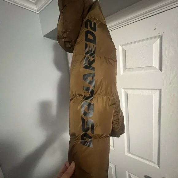 DSquared Brown Kids Teen (10) Puffer Jacket Like New - Picture 4 of 8